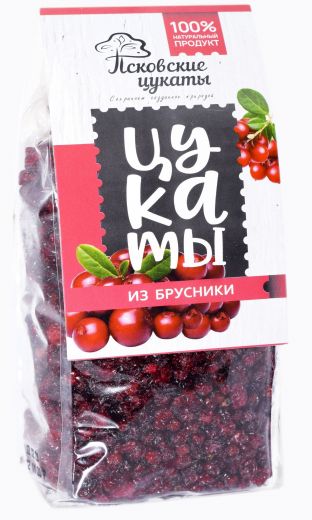 Цукаты из брусники 70гр