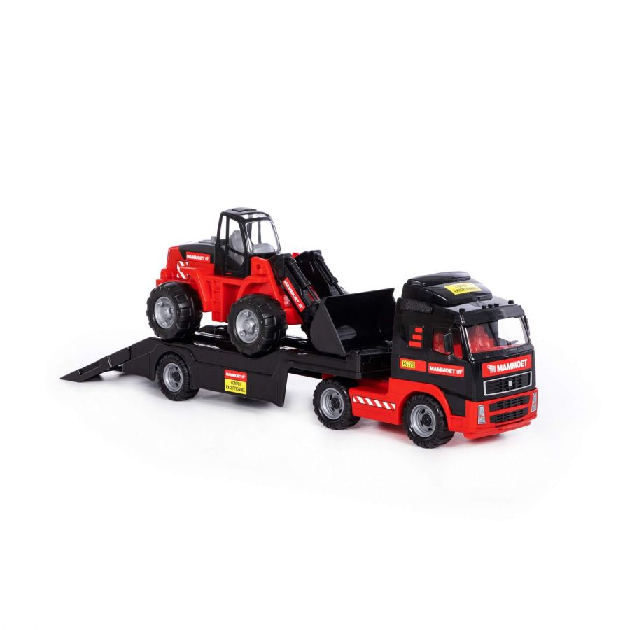 204-02 "MAMMOET", автомобиль-трейлер + трактор-погрузчик (в коробке)
