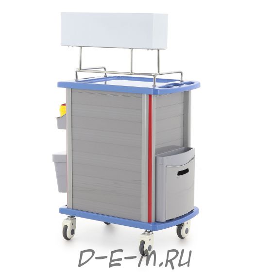 Тележка медицинская MedMos АТ750-01 (ТМ-003АН-00)