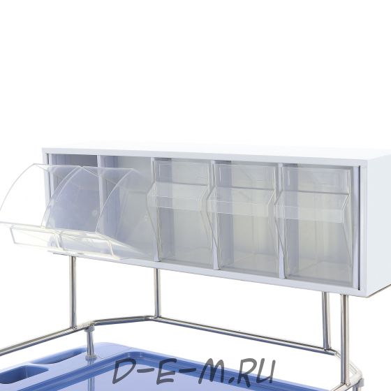 Тележка медицинская MedMos АТ750-01 (ТМ-003АН-00)