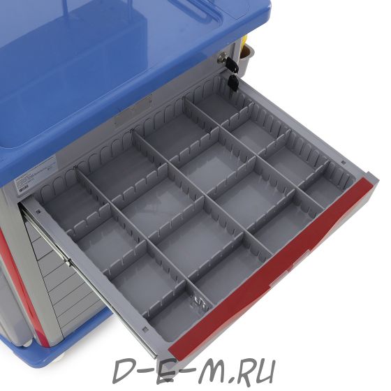 Тележка медицинская MedMos АТ750-01 (ТМ-003АН-00)