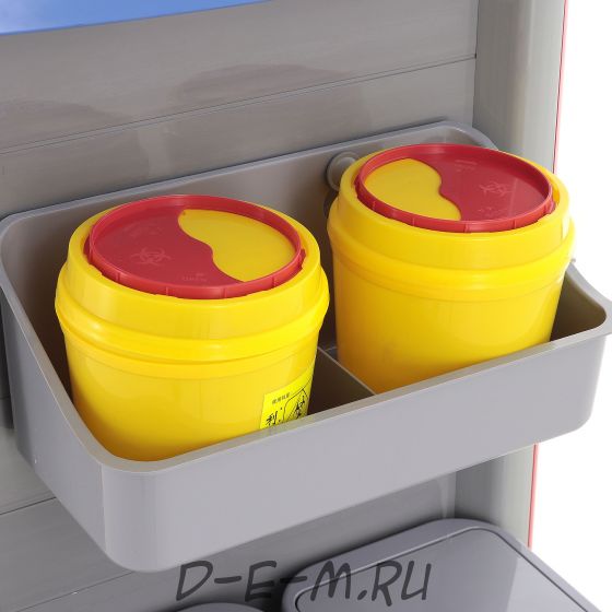 Тележка медицинская MedMos АТ750-01 (ТМ-003АН-00)