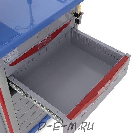 Тележка медицинская MedMos ЕТ750-02 (ТМ-002АН-00)