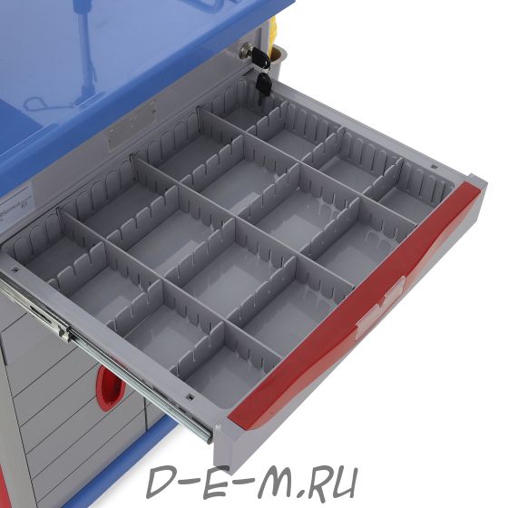 Тележка медицинская MedMos ЕТ850-02 (ТМ-021АН-00)