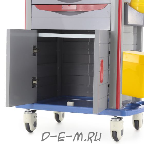 Тележка медицинская MedMos ЕТ850-02 (ТМ-021АН-00)