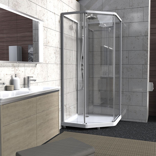 Душевая кабина 100x100 IDO Showerama 10-5 Comfort 558.208.316 ФОТО