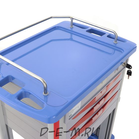 Тележка медицинская MedMos СТ750-03 (ТМ-004АН-00)