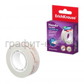 Скотч 18х33 повышенной прозрачности ErichKrause Handy tearable 58737