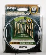 Плетенка DAYO POWER ZERO STRETCH X8 200м, 8 жил