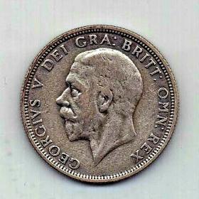 1 флорин 1932 Великобритания Редкий год XF