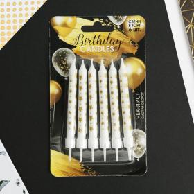 Свечи в торт Birthday candle, 6 шт