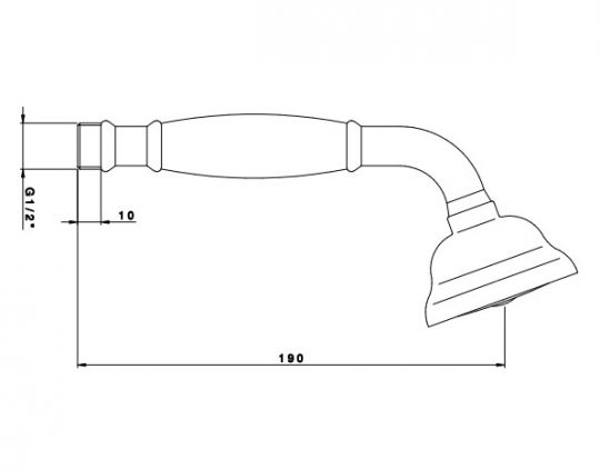 Nicolazzi Doccia C7104DB Ручной душ ФОТО