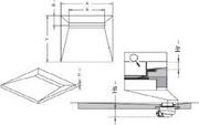 Душевой трап Radaway RadaDrain 5DLA1108A/5R085R схема 3