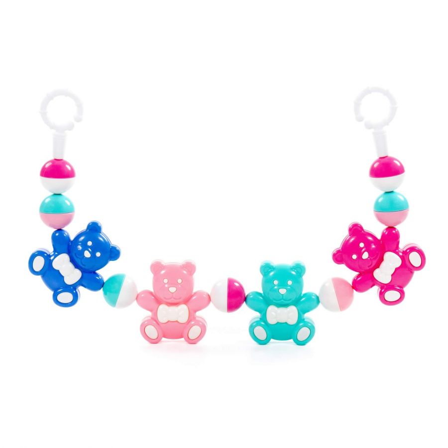 Погремушка-подвеска "Весёлые мишки" (57 см)