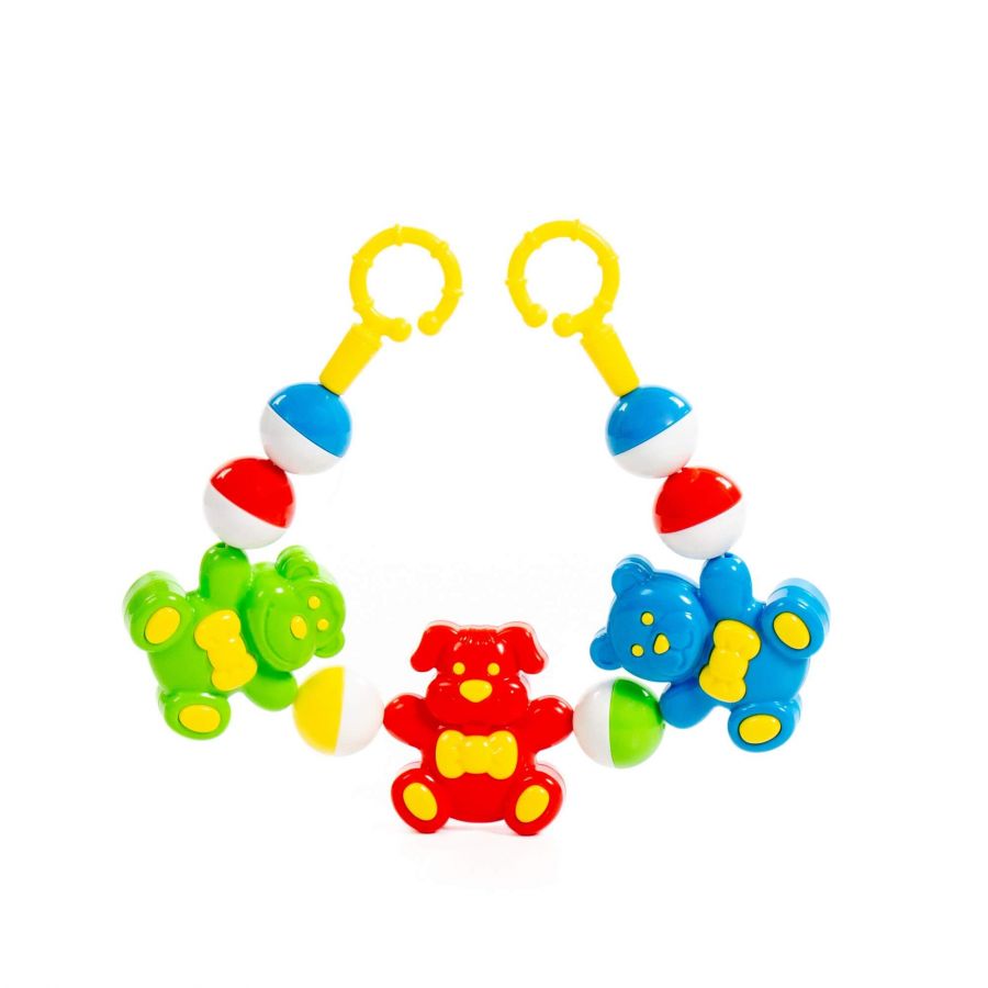 Погремушка-подвеска "Забавные зверята" (48 см)