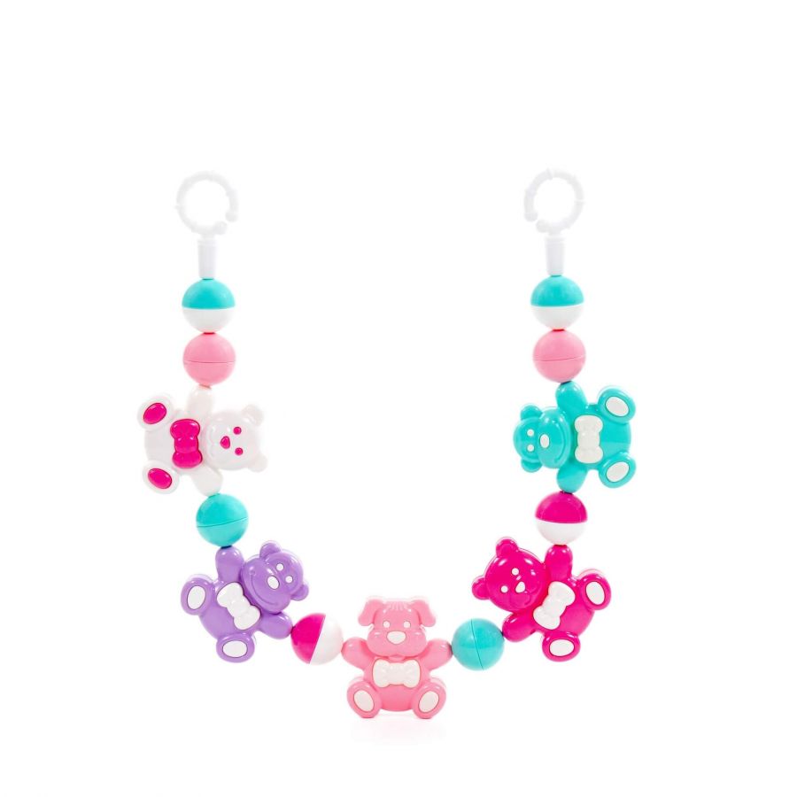 Погремушка-подвеска "Забавные зверята" (66 см)