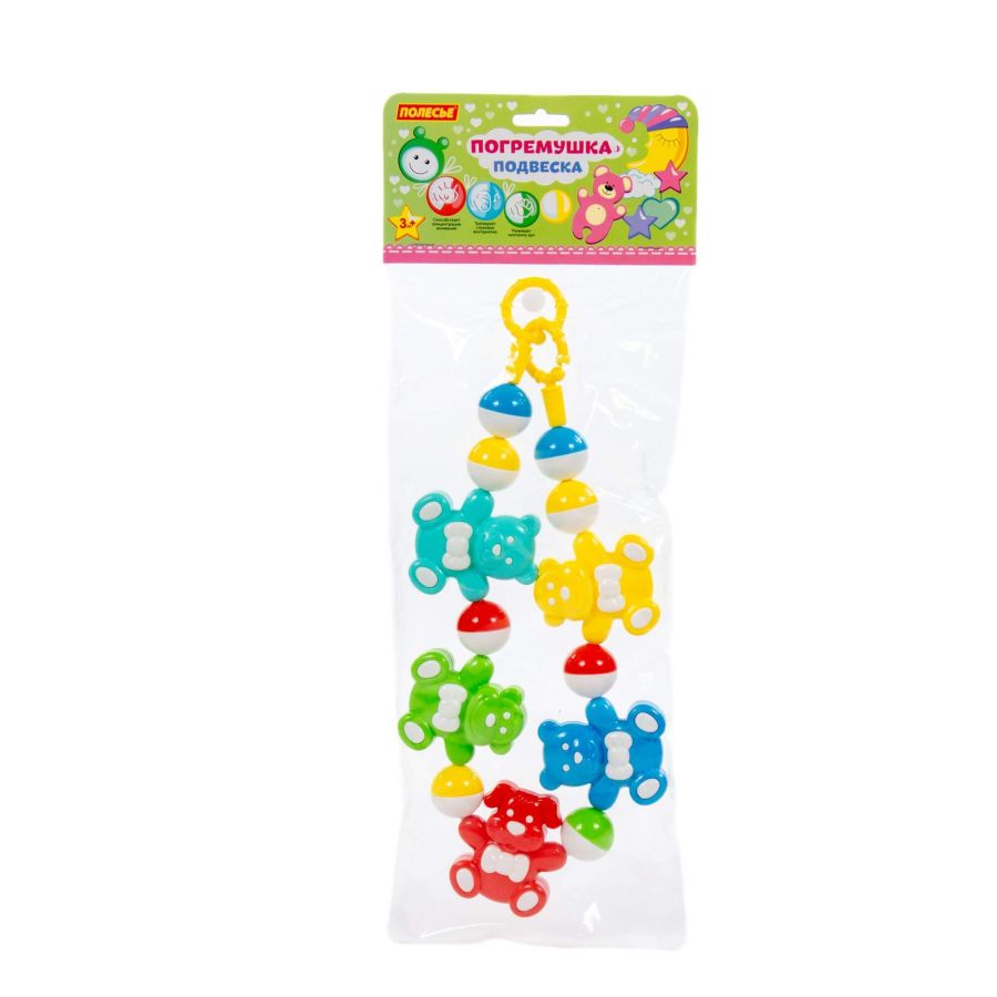 Погремушка-подвеска "Забавные зверята" (66 см)