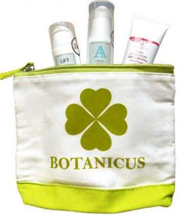 Фирменная косметичка Botanicus из хлопка