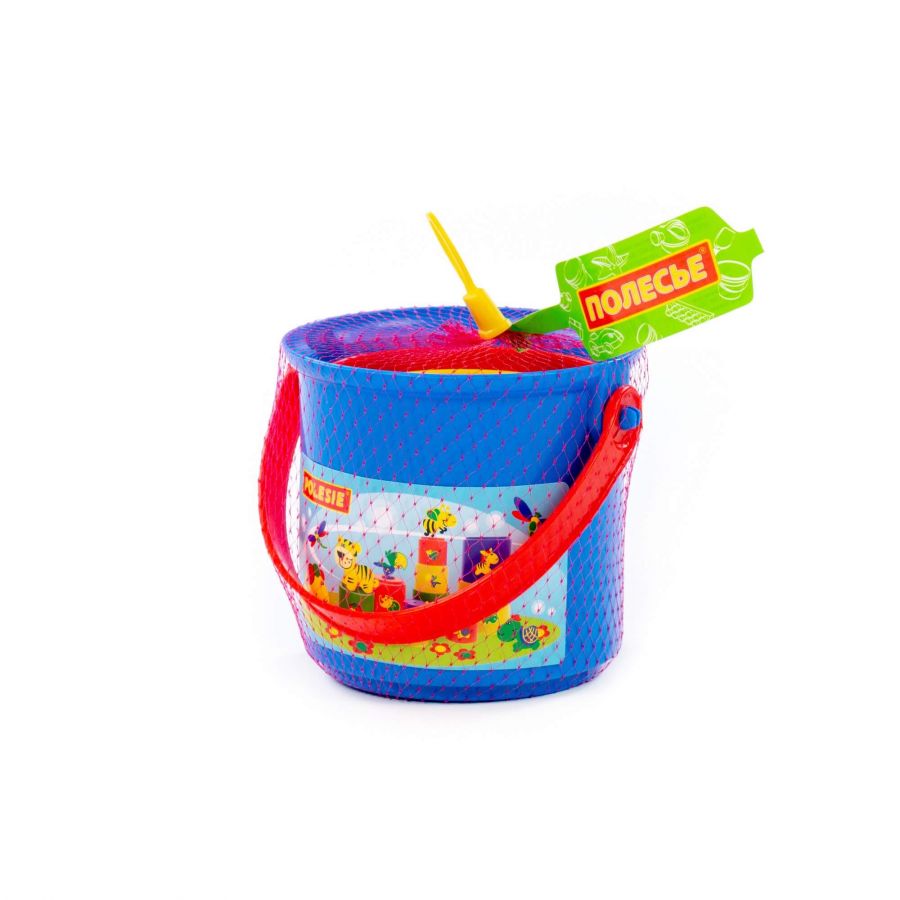 Занимательная пирамидка №3 (11 элементов) (в сеточке)