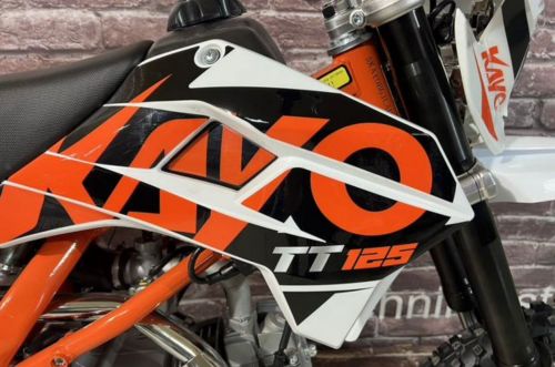 Питбайк Kayo TT125EA полуавтомат 17/14