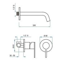 схема Emmevi Filobrass 85155ORS