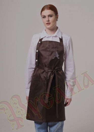 фартук непромокаемый с вышивкой