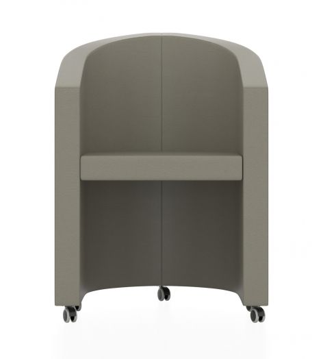 Кресло мобильное / стационарное Форум (Цвет обивки серый)