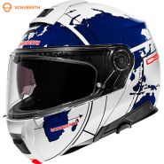 Мотошлем Schuberth C5 Globe, Сине-белый