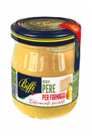 Сальса из груши (сладко-пикантная для сыра) Biffi, 100 г, Salsa di pere per formaggi Biffi,100 g