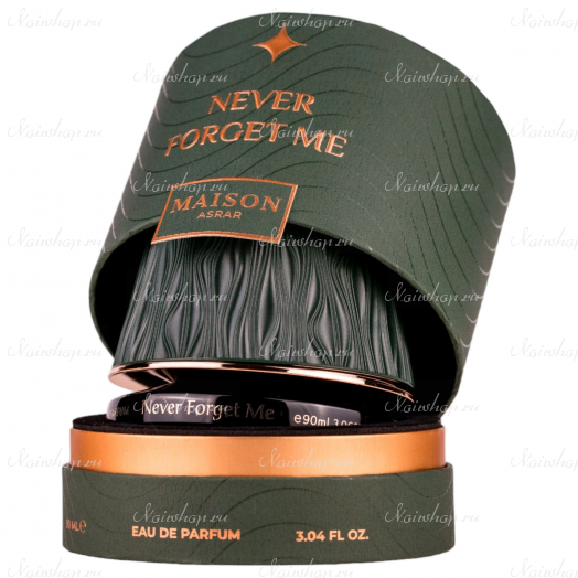 Arabian perfume Maison Asrar Never Forget Me