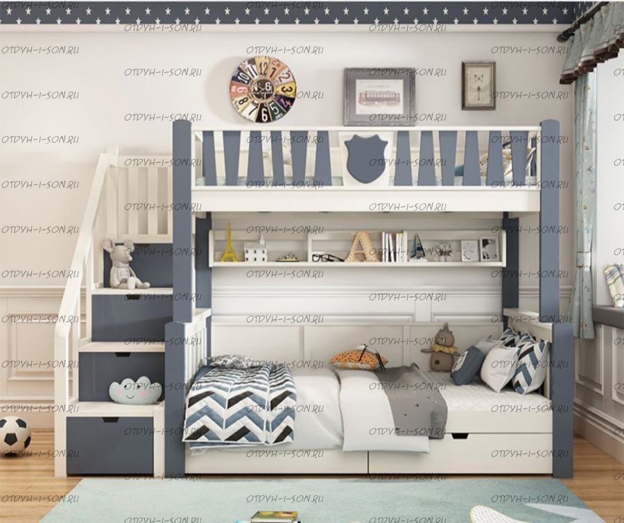 Кровать двухъярусная Принцесса Лейла №5