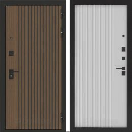 Дверь Входная Бункер BN-02 ХОМС Белый Софт рельеф