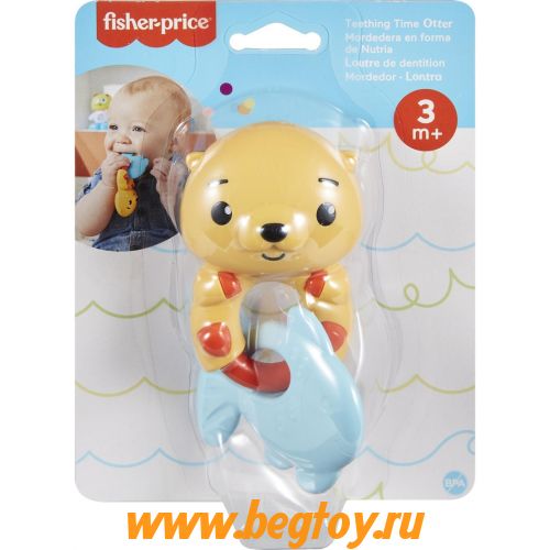 Fisher Price Otter HJW11 / HKD69 погремушка прорезыватель