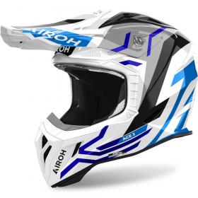 Airoh Aviator Ace 2 Ground Blue Gloss шлем для мотокросса и эндуро
