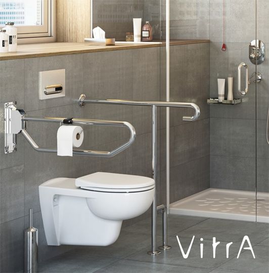 Подвесной унитаз для инвалидов Vitra Conforma 70х35 см 5810B003-6234 ФОТО