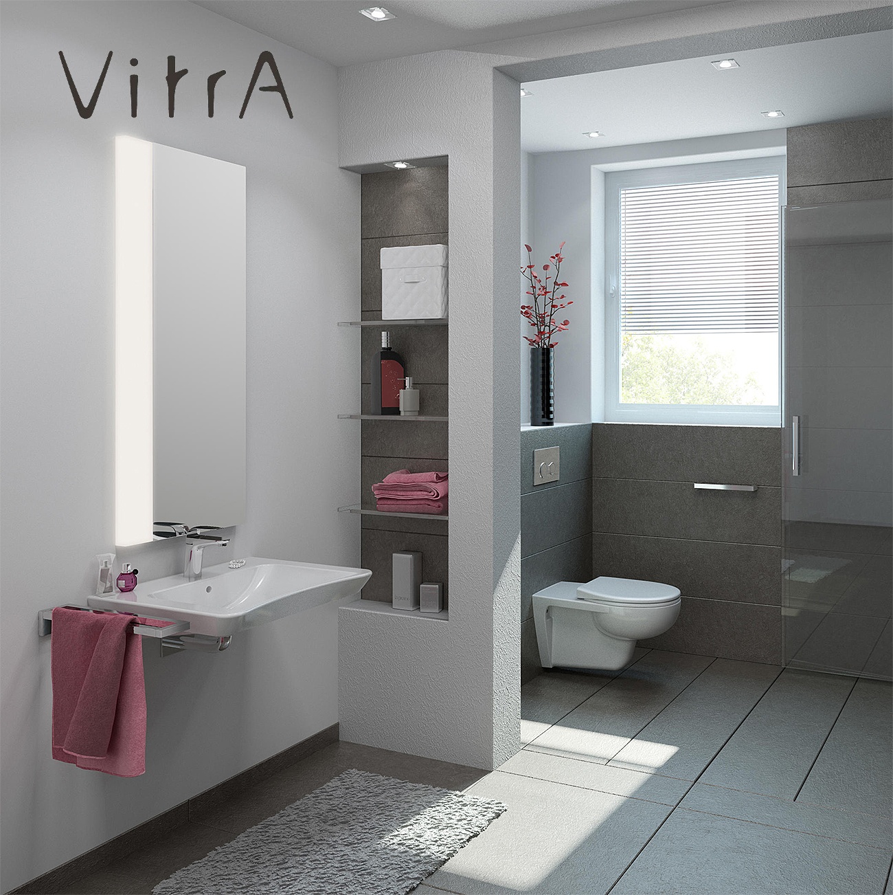 Подвесной унитаз для инвалидов Vitra Conforma 70х35 см 5810B003-6234 схема 7