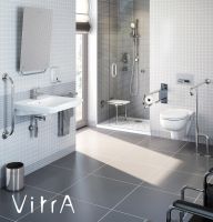 Подвесной унитаз для инвалидов Vitra Conforma 70х35 см 5810B003-6234 схема 8