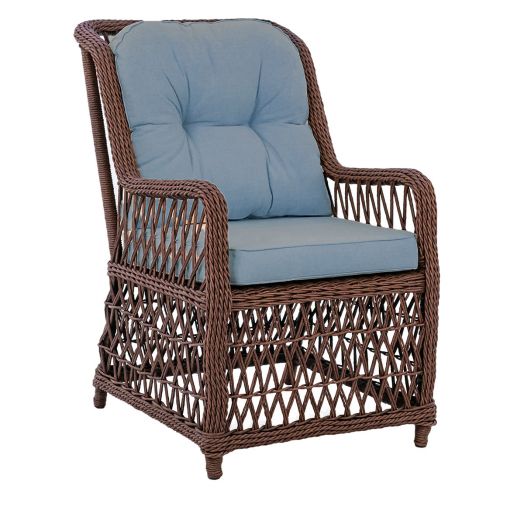 Кресло RIVIERA  с комплектом подушек (Экоротанг эрба твист коричневый)