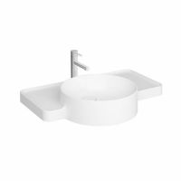 Подвесная раковина VITRA Voyage 70х51 см 7224B403-0041 схема 1