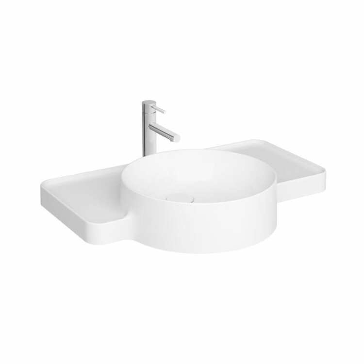 Подвесная раковина VITRA Voyage 70х51 см 7224B403-0041 схема 1