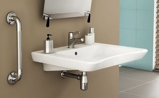 Раковина для инвалидов 65 см VITRA S20 5291B003-0001 ФОТО