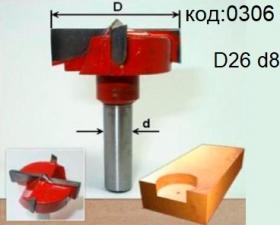 Фреза (сверло) для врезки петель Форстнера. Код:0306