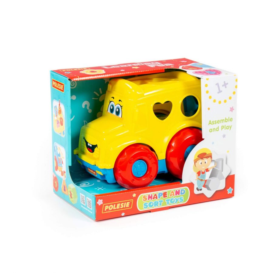 Игрушка развивающая "Автобус" (в коробке)