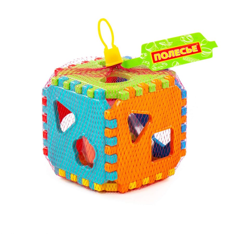 Игрушка развивающая "Куб" (в сеточке)