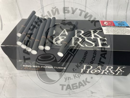 ГИЛЬЗЫ СИГАРЕТНЫЕ DARKHORSE BLACK, 200 ШТ