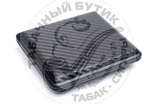 Портсигар Passatore на 20 сигарет, Карбон