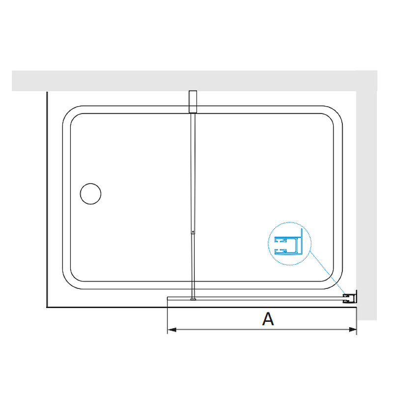 Шторка на ванну RGW Screens SC-051 90x150 351105109 ФОТО
