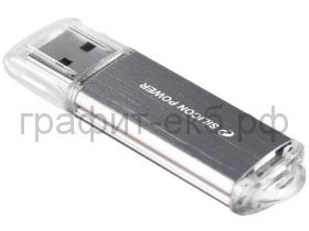 Флэш Диск 64Gb Silicon Power Ultima II-I Series SP064GBUF2M01V1S USB2.0 серебристый