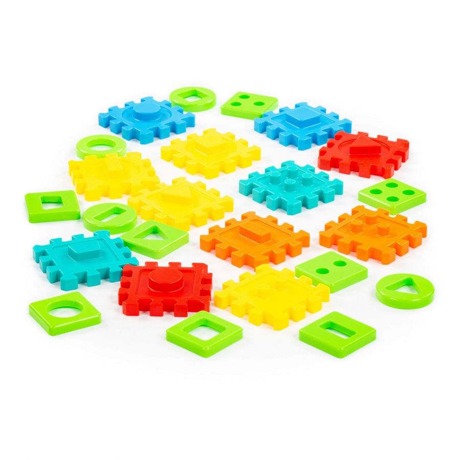 Игрушка развивающая "Пазл" №3 (24 элемента) (в коробке)