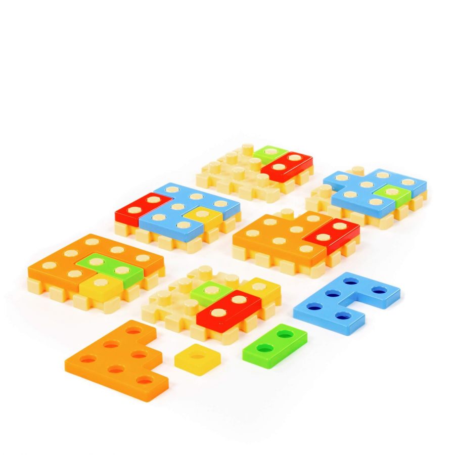 Игрушка развивающая "Собери пазл" №2 (25 элементов) (в пакете)